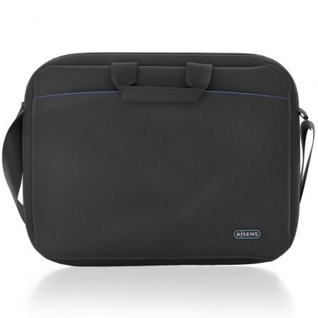 Maletín Aisens ASBG-BC024-BK para Portátiles hasta 15.6"/ Negro - Frikibase
