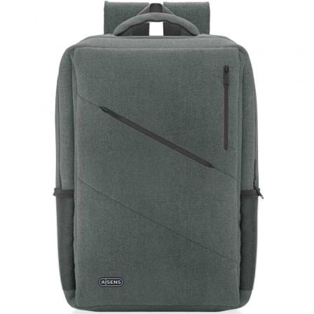 Mochila Aisens Urbana y de Oficina ASBG-BP085-GR para Portátiles hasta 15.6"/ Gris - Frikibase