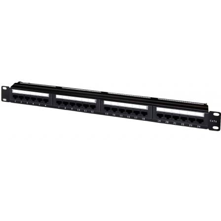 Patch Panel Aisens A141-0308/ 24 Puertos/ Cat.6/ Altura 1U - Frikibase
