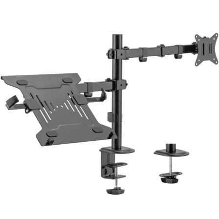 Soporte de Mesa Orientable/ Inclinable DTL32TSR-193 para TV y Portátil de 17-32" - Frikibase