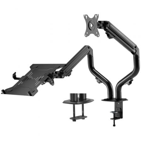 Soporte de Mesa Orientable/ Inclinable DTL32TSR-195 para TV y Portátil de 17-32" - Frikibase