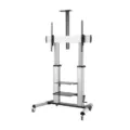Soporte de Suelo Inclinable con Ruedas y Manivela Aisens FT100TE-125 para TV 60-100"/ hasta 100kg – imagen 3