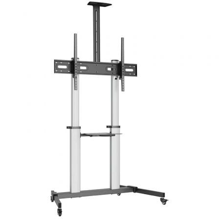 Soporte de Suelo con Ruedas Aisens FT100TE-259 para TV de 60-100"/ hasta 100kg - Frikibase
