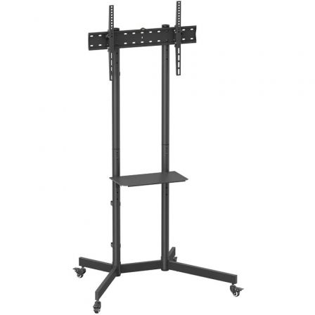Soporte de Suelo Inclinable con Ruedas Aisens FT70TE-333 para TV 37"-70"/ hasta 45kg - Frikibase