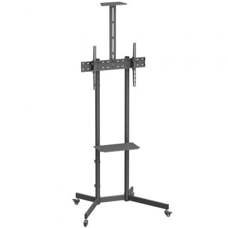 Soporte de Suelo Inclinable con Ruedas/ Soporte de Cámara Aisens FT70TE-335 para TV 37"-70"/ hasta 45kg - Frikibase