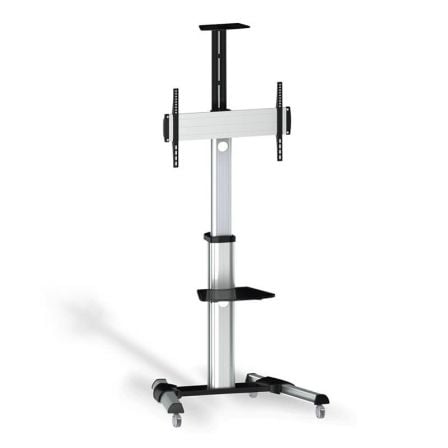 Soporte de Suelo Inclinable con Ruedas Aisens FT70TRE-037 para TV 37-70"/ hasta 50kg - Frikibase