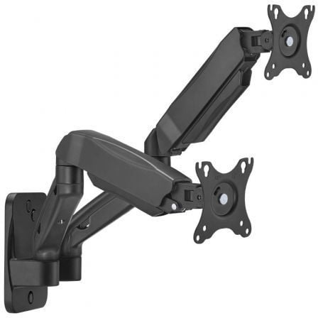 Soporte de Pared para 2 Monitores o TV Aisens WT32TSR-225/ Giratorio/ Inclinable/ hasta 9kg - Frikibase