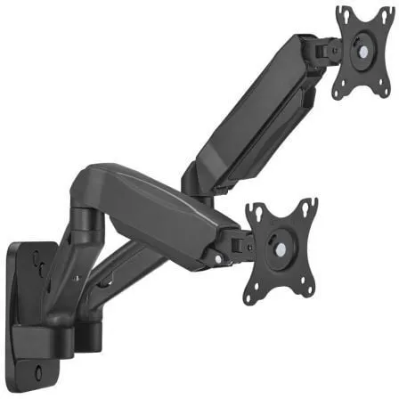 Soporte de Pared para 2 Monitores o TV Aisens WT32TSR-225/ Giratorio/ Inclinable/ hasta 9kg - Frikibase