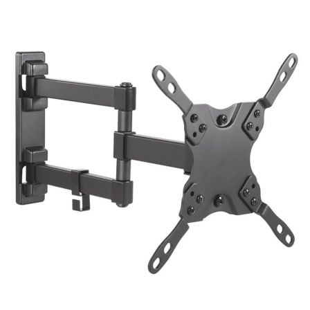 Soporte de Pared Extensible/ Giratorio/ Inclinable/ Nivelable Aisens WT42TSLE-011 para TV de 13-42"/ hasta 20kg - Frikibase