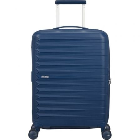 Maleta de Cabina American Tourister FastForward Spinner Expansible 55cm/ 55x40x23cm/ 4 Ruedas/ Azul Marino - Frikibase