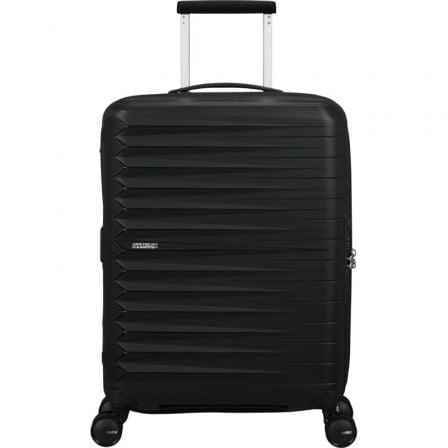 Maleta de Cabina American Tourister FastForward Spinner Expansible 55cm/ 55x40x23cm/ 4 Ruedas/ Negro - Frikibase