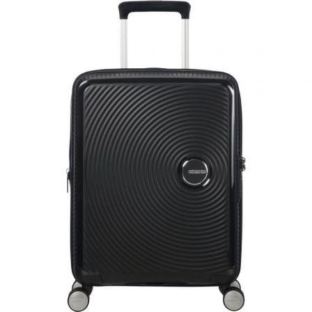 Maleta de Cabina American Tourister SoundBox Spinner 55cm/ 55x40x20cm/ 4 Ruedas/ Negra - Frikibase
