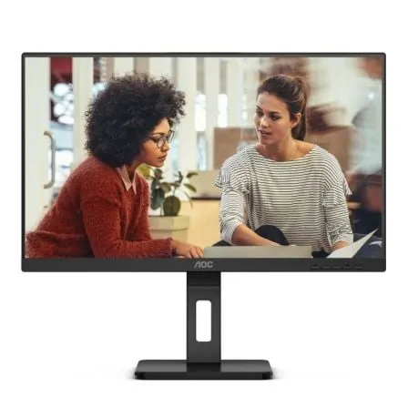 Monitor AOC 24E3QAF 23.8"/ Full HD/ Multimedia/ Regulable en altura/ Negro - Frikibase