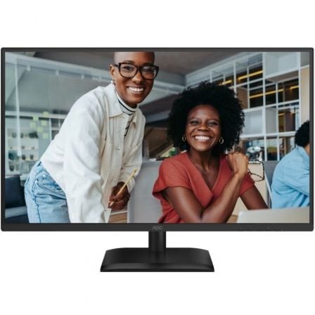 Monitor Profesional AOC 27E4U 27"/ Full HD/ Multimedia/ Regulable en altura/ Negro - Frikibase