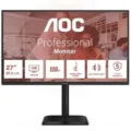 Monitor Profesional AOC Q27E4CV 27"/ QHD/ Multimedia/ Regulable en altura/ Negro - Frikibase