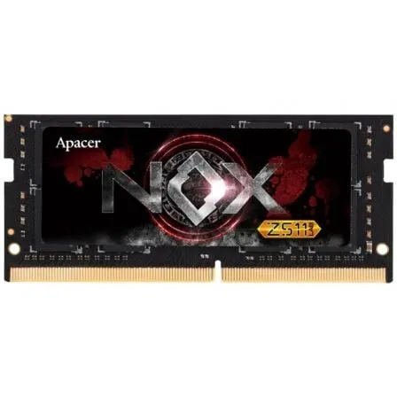 Memoria RAM Apacer NOX 16GB/ DDR4/ 3200MHz/ 1.2V/ CL20/ SODIMM - Frikibase