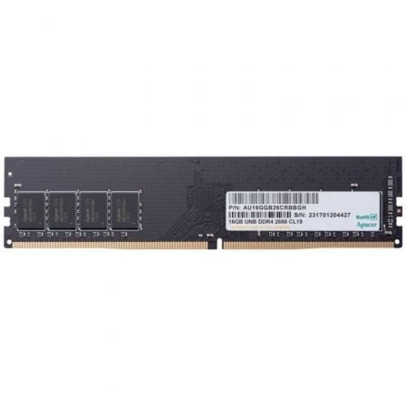 Memoria RAM Apacer EL.16G2V.GNH 16GB/ DDR4/ 2666MHz/ 1.2V/ CL19/ DIMM - Frikibase