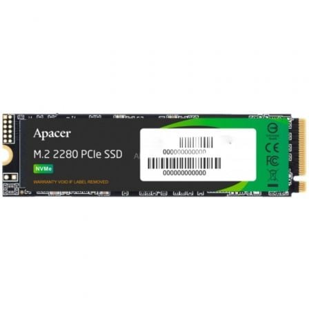 Disco SSD Apacer AS2280P4X 1TB/ M.2 2280 PCIe Gen3/ Full Capacity - Frikibase