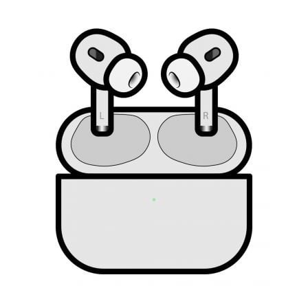 Auriculares Bluetooth Apple Airpods Pro 3nd/ USB-C/ Estuche de Carga Magsafe - Frikibase