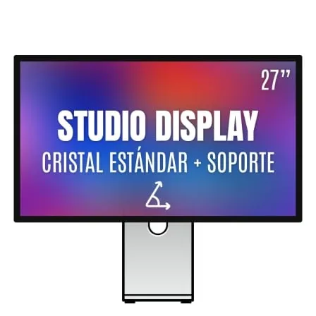 Apple Studio Display 27"/ Cristal Nano texturizado/ Soporte con inclinación ajustable - Frikibase