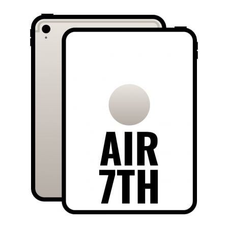 Apple iPad Air 11" 7th Wi-Fi/ M3/ 256GB/ Blanco Estrella - Frikibase