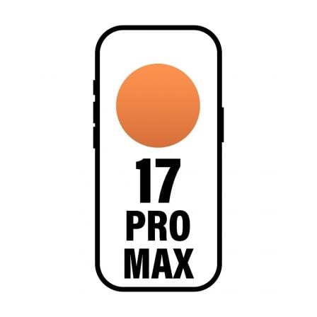 Smartphone Apple iPhone 17 Pro Max 256GB/ 6.9"/ 5G/ Naranja Cósmico - Frikibase