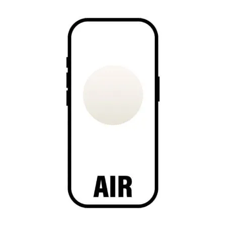 Smartphone Apple iPhone Air/ 512GB/ 6.5"/ 5G/ Dorado Claro - Frikibase