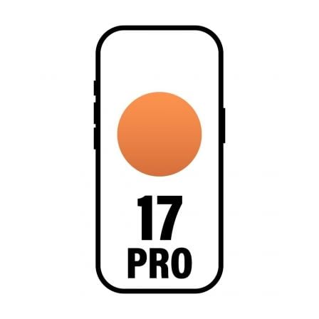 Smartphone Apple iPhone 17 Pro 256GB/ 6.3"/ 5G/ Naranja Cosmico - Frikibase
