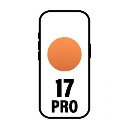 Smartphone Apple iPhone 17 Pro 256GB/ 6.3"/ 5G/ Naranja Cosmico - Frikibase