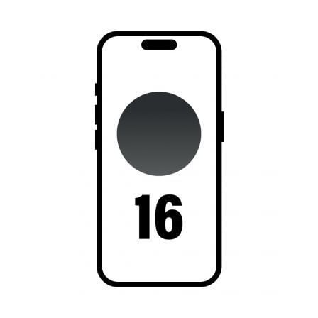 Smartphone Apple iPhone 16 128GB/ 6.1"/ 5G/ Negro - Frikibase
