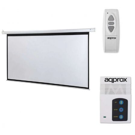 Pantalla de Proyección Eléctrica Approx appP120E/ 265 x 149cm - Frikibase