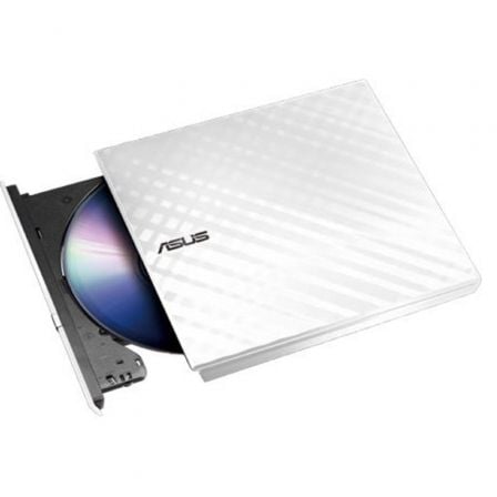 Grabadora Externa CD/DVD Asus SDRW-08DS2S-U Lite/ Blanco - Frikibase