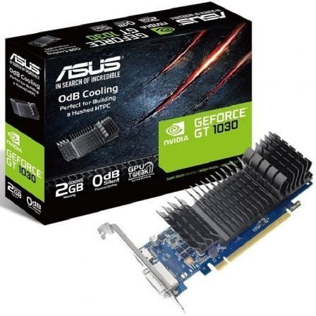 Tarjeta Gráfica Asus GeForce GT 1030/ 2GB GDDR5 - Frikibase