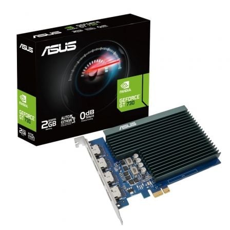Tarjeta Gráfica Asus GeForce GT 730/ 2GB GDDR5 - Frikibase