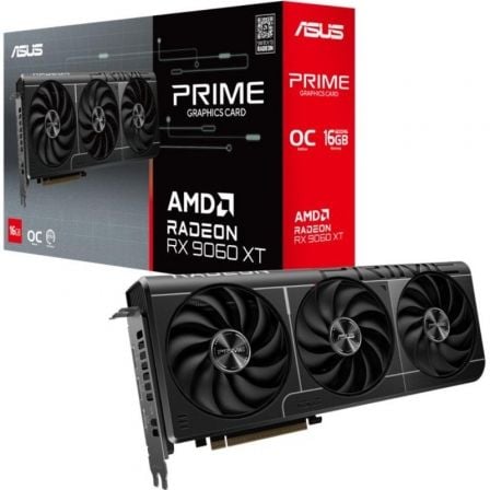 Tarjeta Gráfica Asus Prime Radeon RX 9060 XT OC/ 16GB GDDR6 - Frikibase
