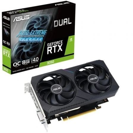 Tarjeta Gráfica Asus Dual GeForce RTX 3050 V2 OC/ 8GB GDDR6 - Frikibase