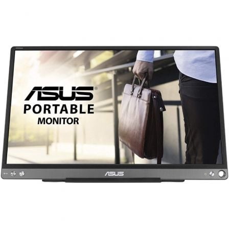 Monitor Portátil Asus ZenScreen MB16ACE 15.6"/ Full HD/ Plata y Negro - Frikibase