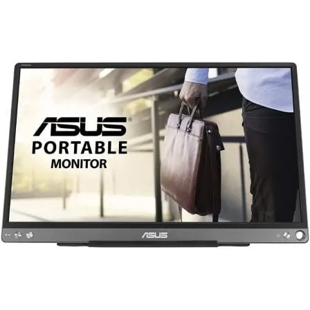 Monitor Portátil Asus ZenScreen MB16ACE 15.6"/ Full HD/ Plata y Negro - Frikibase