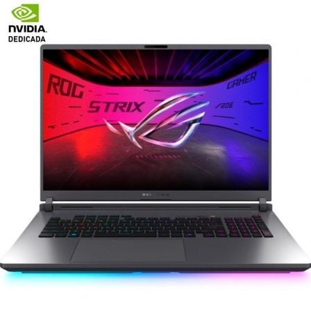 Portátil Gaming Asus ROG Strix G18 (2025) G815JMR-S8051 Intel Core i7-14650HX/ 32GB/ 1TB SSD/ GeForce RTX 5060/ 18"/ Sin Sistema Operativo - Frikibase