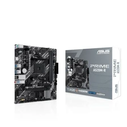 Placa Base Asus Prime A520M-R Socket AM4/ DDR4/ PCIe 3.0/ Micro ATX - Frikibase