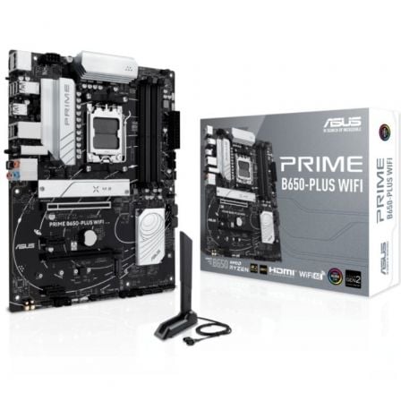 Placa Base Asus Prime B650-PLUS WiFi Socket AM5/ DDR5/ PCIe 5.0 - Frikibase