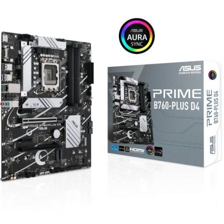 Placa Base Asus Prime B760-PLUS D4 Socket 1700/ DDR4/ PCIe 5.0 - Frikibase