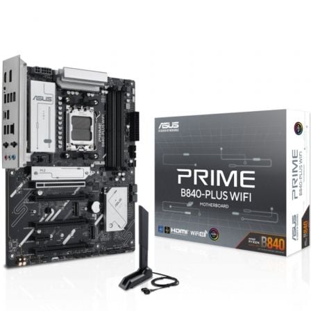 Placa Base Asus Prime B840-PLUS WIFI Socket AM5/ DDR5/ PCIe 4.0 - Frikibase