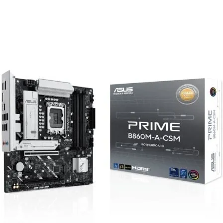 Placa Base Asus Prime B860M-A CSM Socket 1851/ DDR5/ PCIe 5.0/ Micro ATX - Frikibase