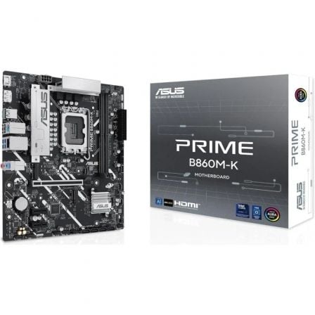 Placa Base Asus Prime B860M-K Socket 1851/ DDR5/ PCIe 5.0/ Micro ATX - Frikibase