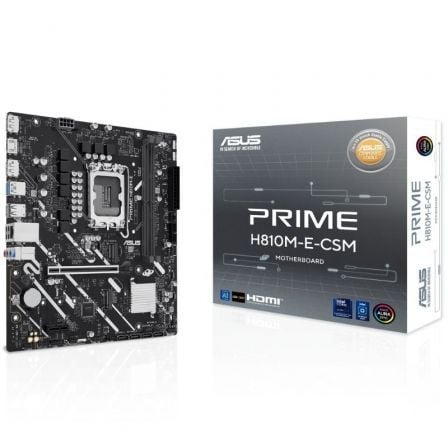 Placa Base Asus Prime H810M-E-CSM/ Socket 1851/ DDR5/ PCIe 4.0/ Micro ATX - Frikibase