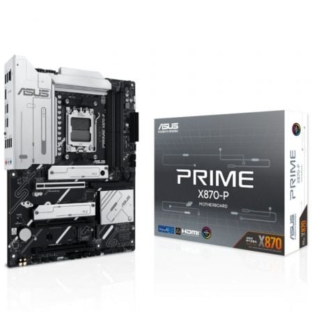 Placa Base Asus Prime X870-P/ Socket AM5/ DDR5/ PCIe 5.0 - Frikibase