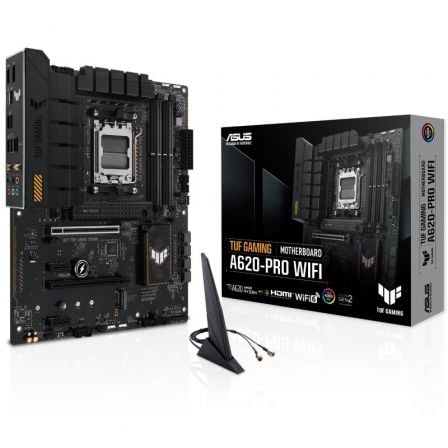 Placa Base Asus TUF GAMING A620-PRO WIFI Socket AM5/ DDR5/ PCIe 4.0 - Frikibase