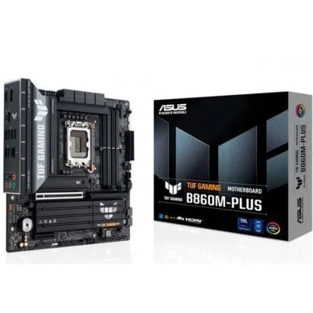 Placa Base Asus TUF GAMING B860M-PLUS Socket 1851/ DDR5/ PCIe 5.0/ Micro ATX - Frikibase