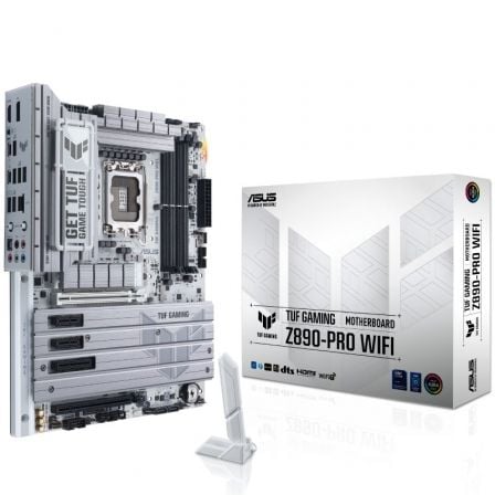 Placa Base Asus TUF GAMING Z890-PRO WIFI/ Socket 1851/ DDR5/ PCIe 5.0 - Frikibase